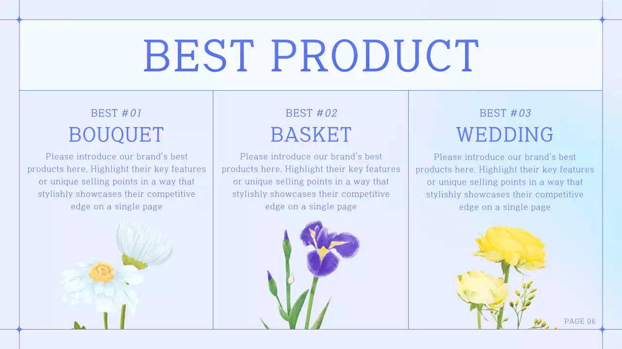 Blue Elegant Brand Booklet Presentation