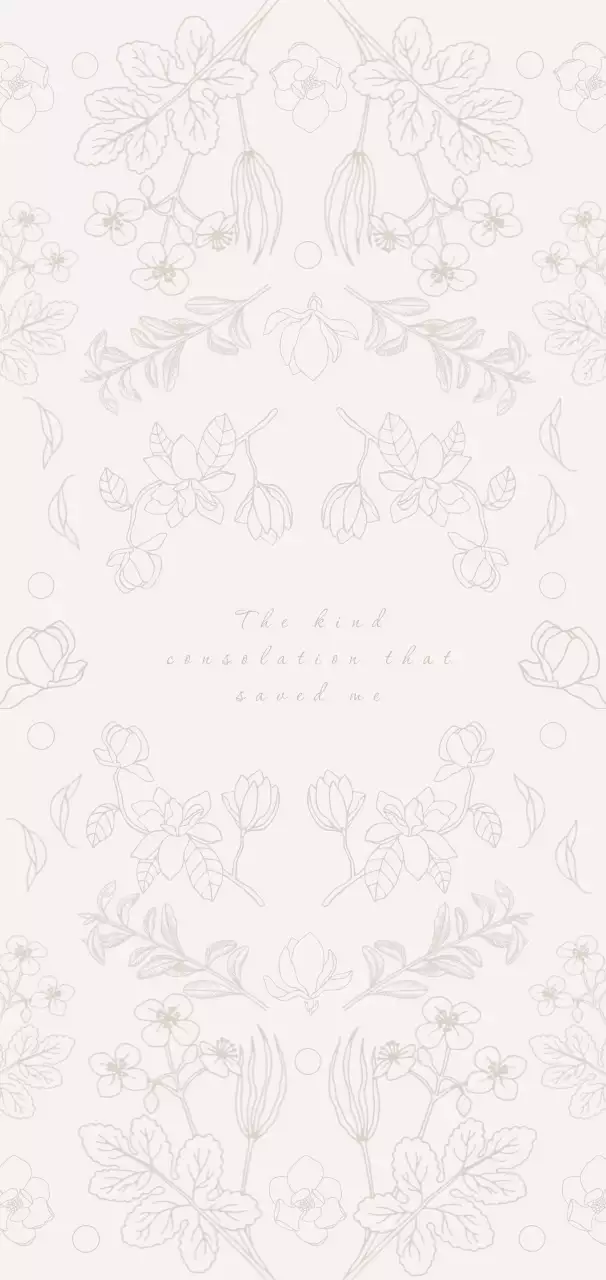 アイボリー シンプル 植物 ポスター