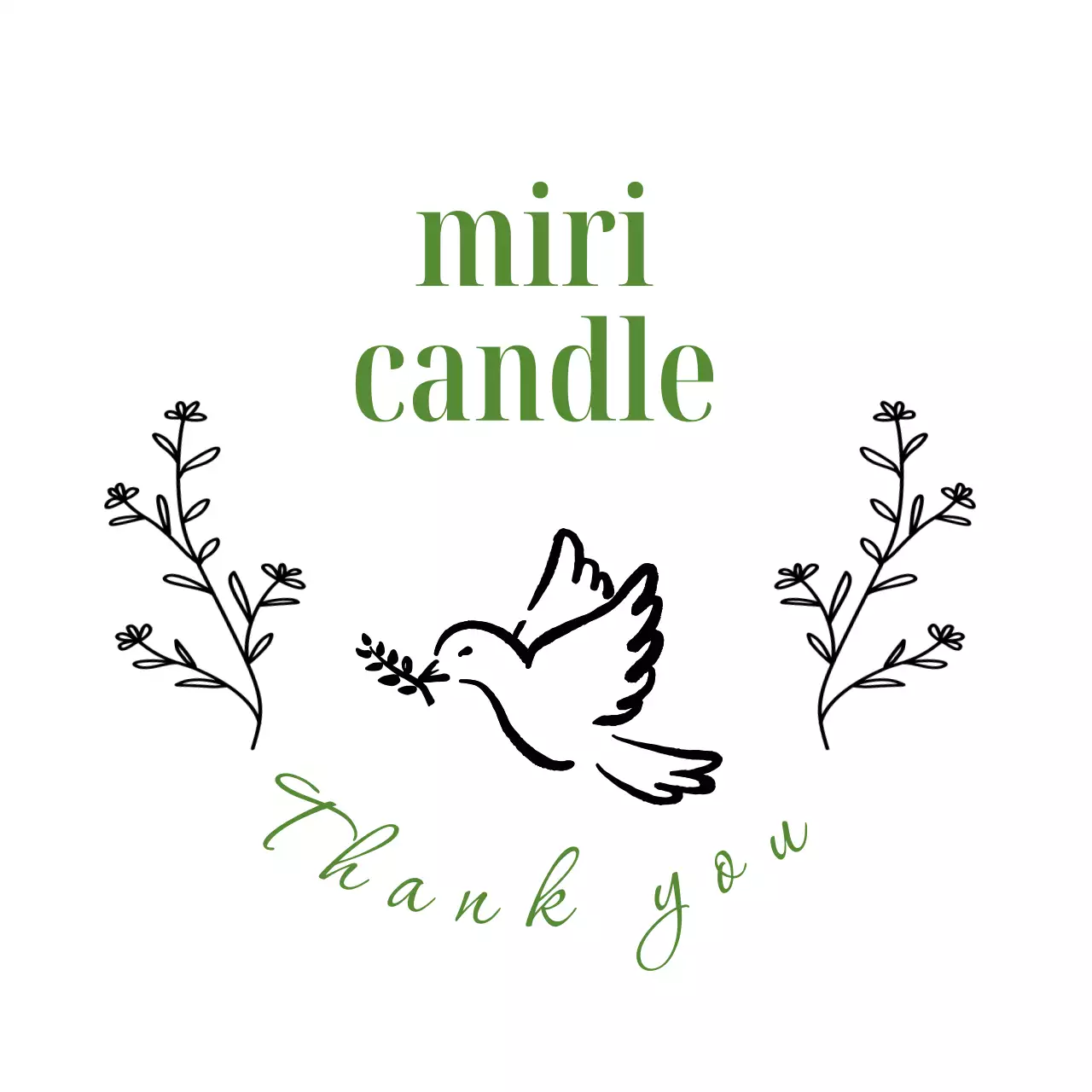 白黒 シンプル ギフト ラベル