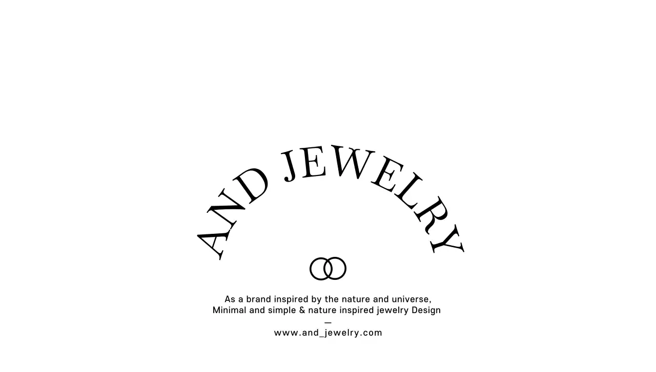 검정색의 심플하고 고급스러운 디자인의 반지 아이콘이 있는 주얼리 가게용