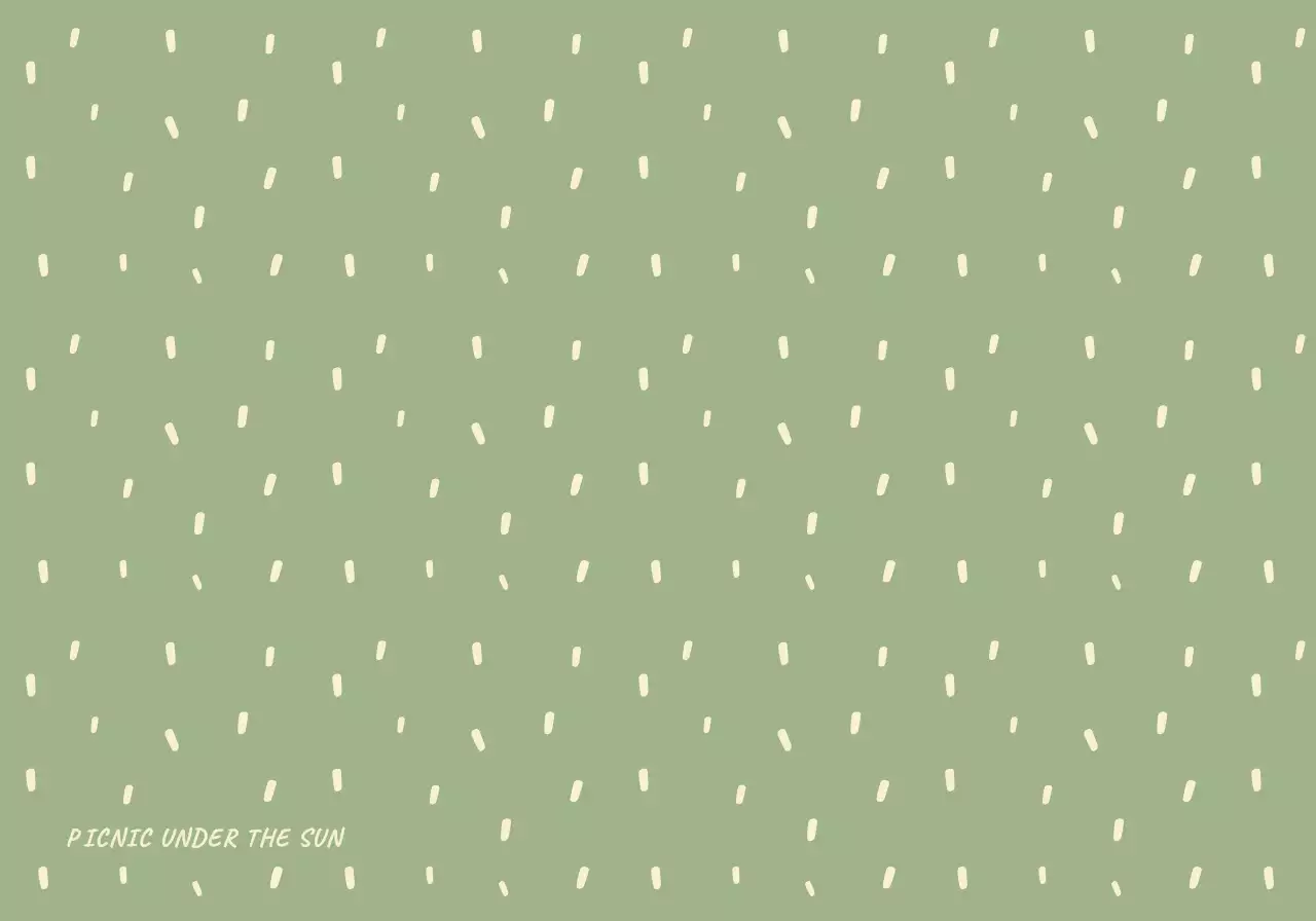 녹색과 연한 노란색의 도트무늬가 잇는 심플한 디자인의 굿즈