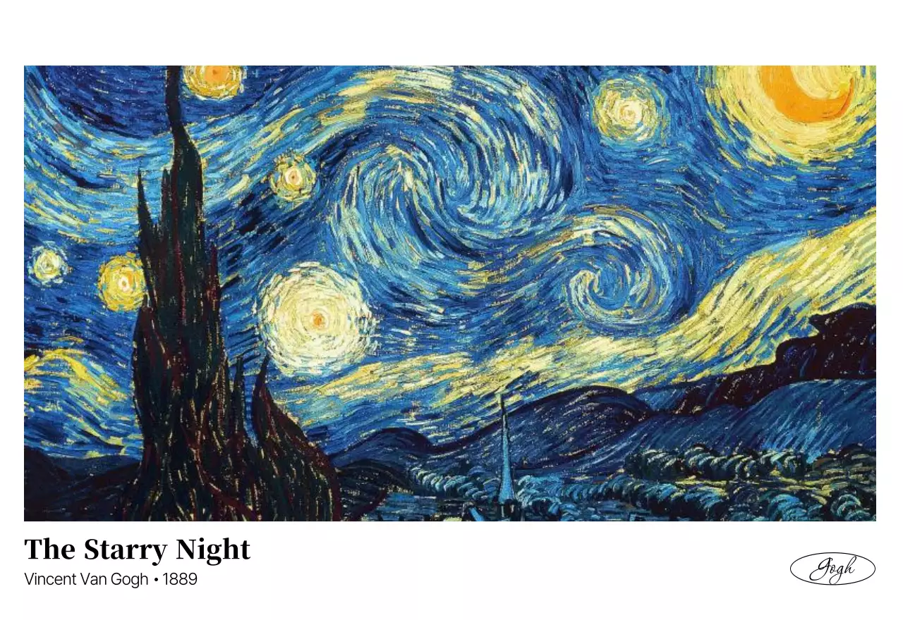 검정과 그레이의 심플하고 클래식한 명화