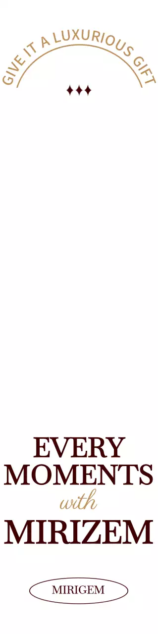 베이지와 진한 갈색의 럭셔리한 분위기의 뷰티 샵 홍보용