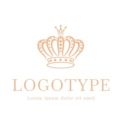 Beige Elegant Design Logo