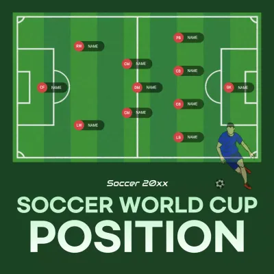 Green Modern Soccer Guide Social Media Post