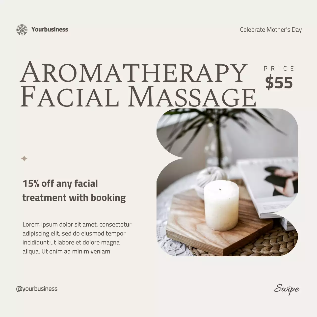 어버이날을 기념하는 아이보리 모던 스킨케어 컬렉션 어드바이스