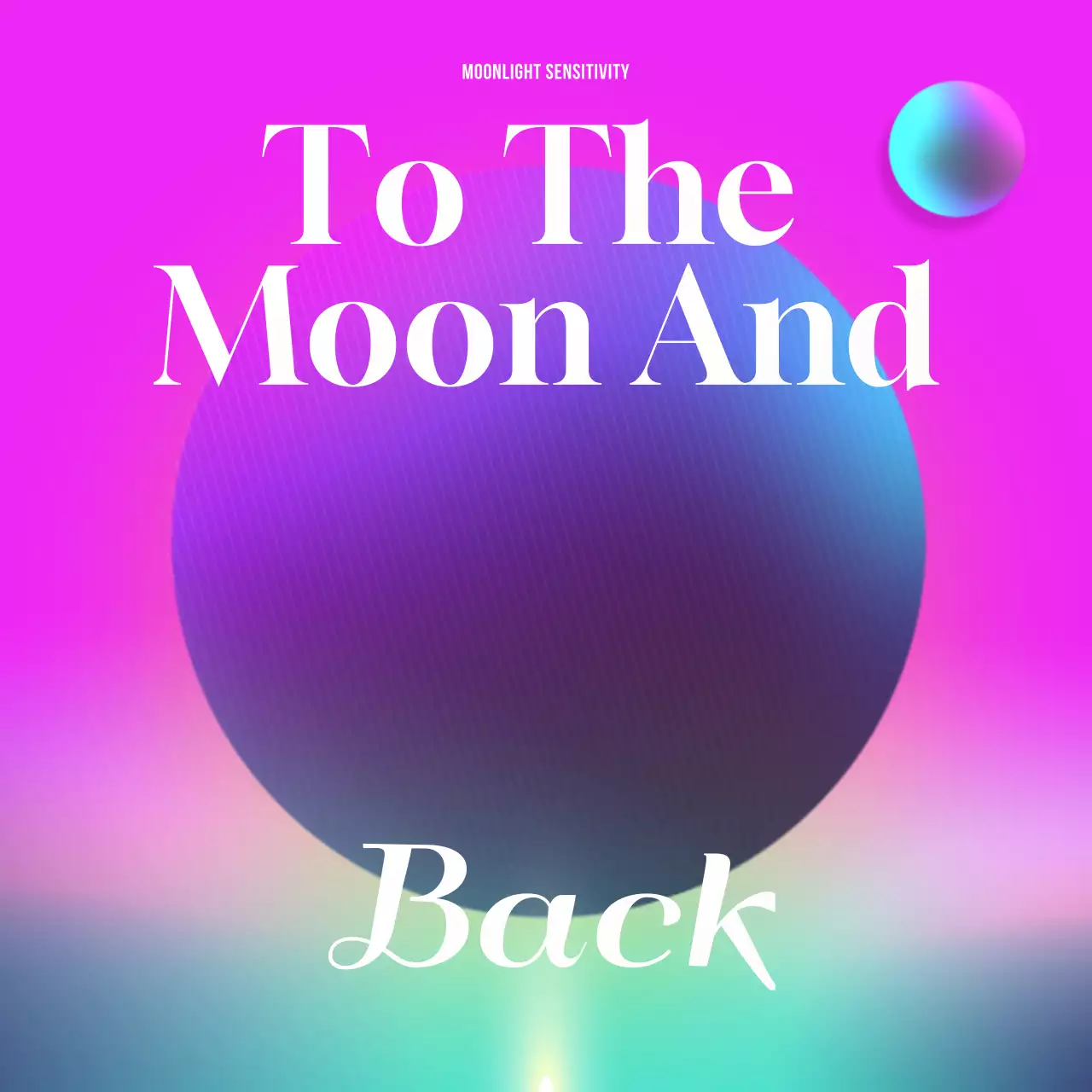 Pink and purple album cover