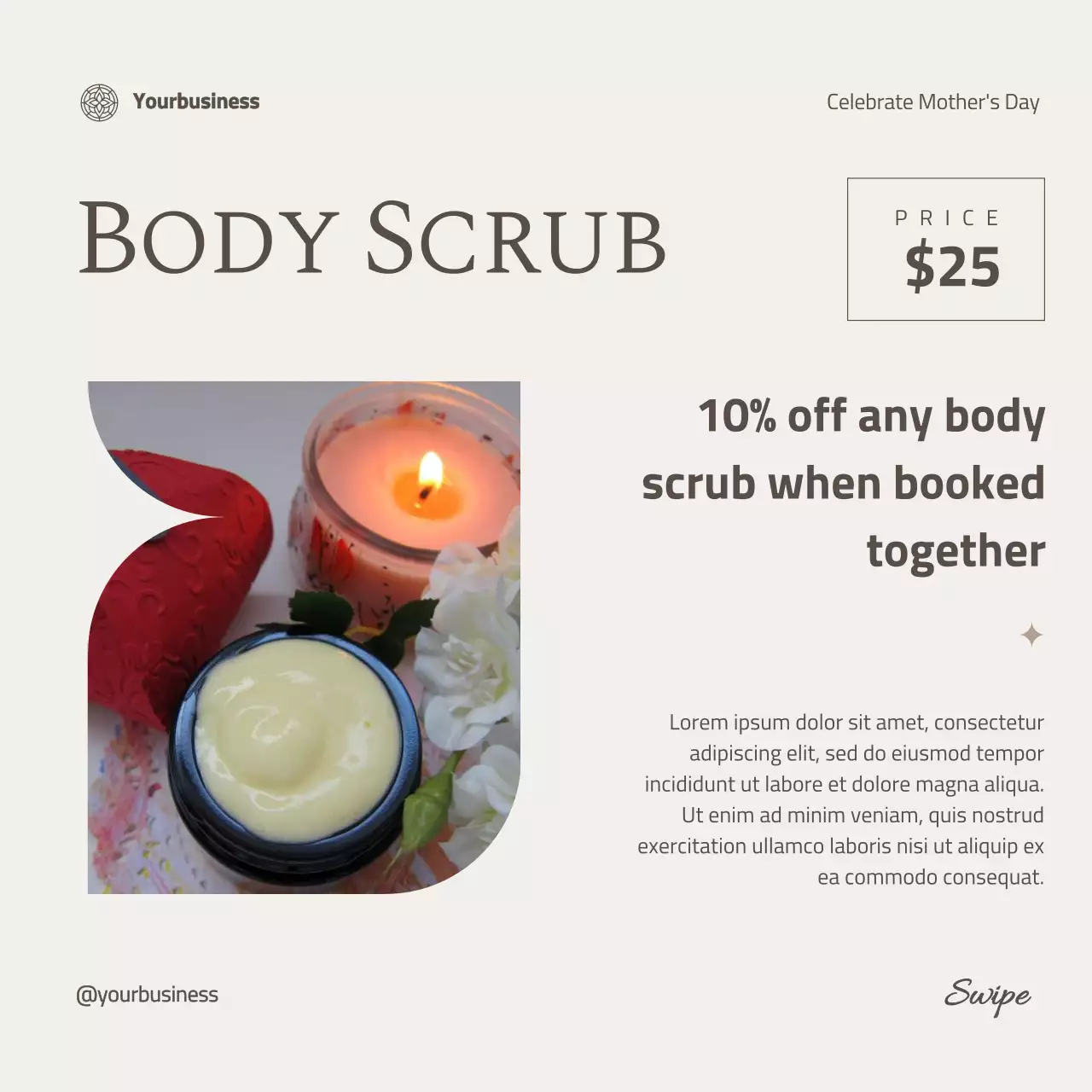 어버이날을 기념하는 아이보리 모던 스킨케어 컬렉션 어드바이스