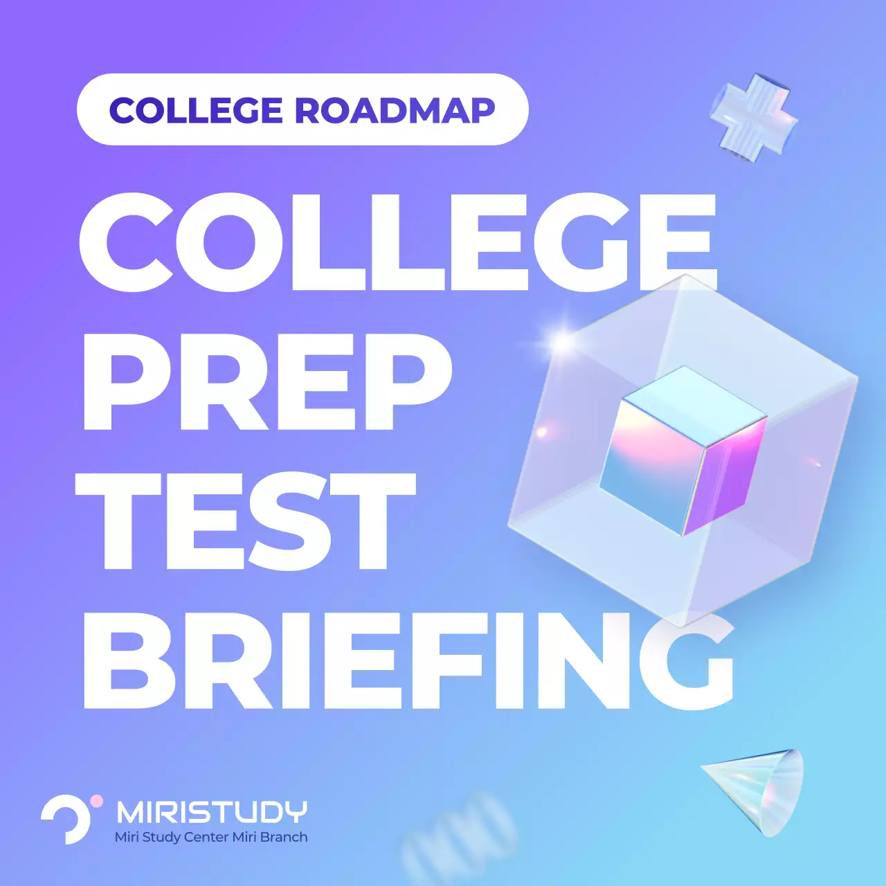 Blue Modern College Guide Instagram Carousel