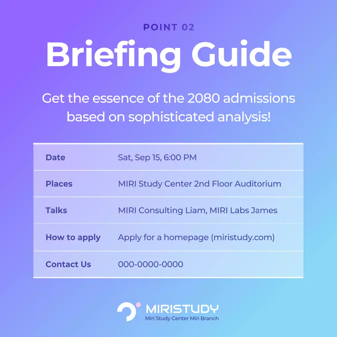 Guia Blue Modern College Instagram Carrossel