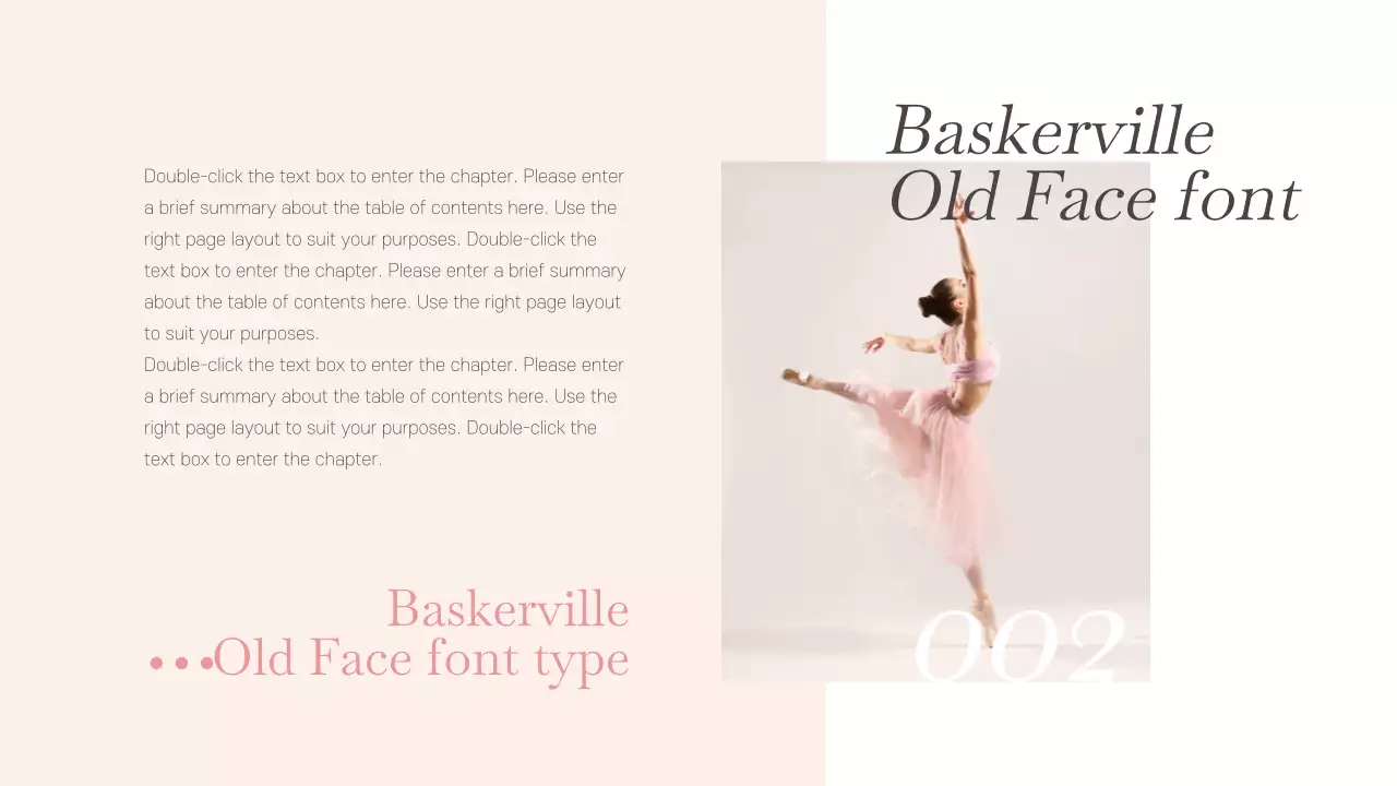 Pink Elegant Ballet Guide Presentation