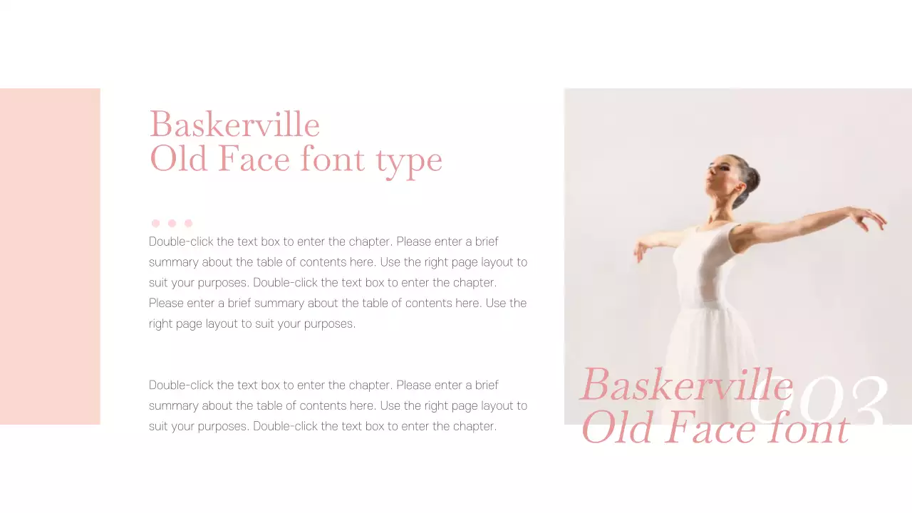 Pink Elegant Ballet Guide Presentation