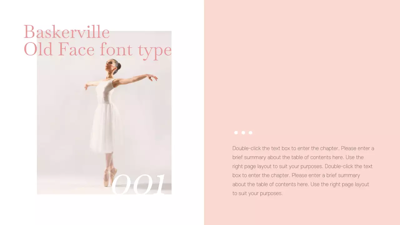 Pink Elegant Ballet Guide Presentation