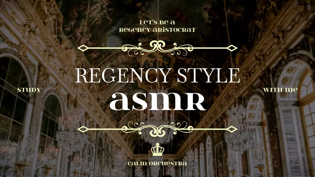 Gold Elegant Asmr Promotion YouTube Thumbnail