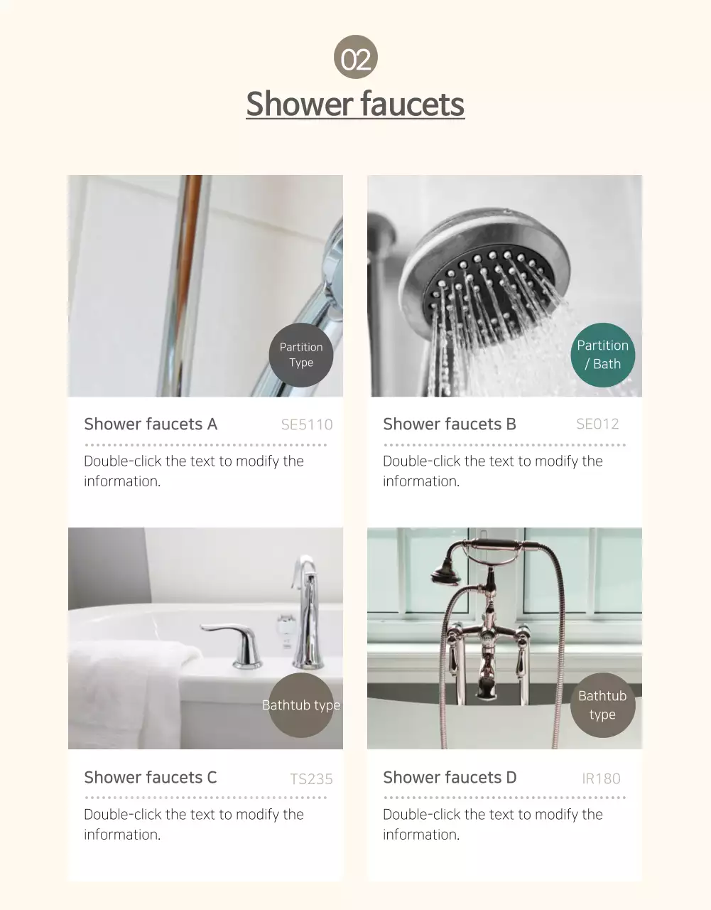 Brown and Simple Bathroom Kitchen Interior Details