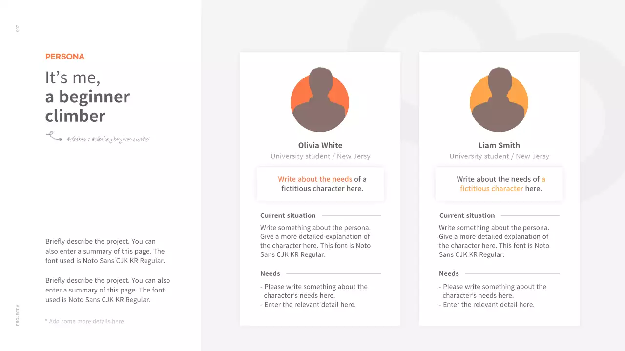 Orange Modern Marketing Portfolio Presentation