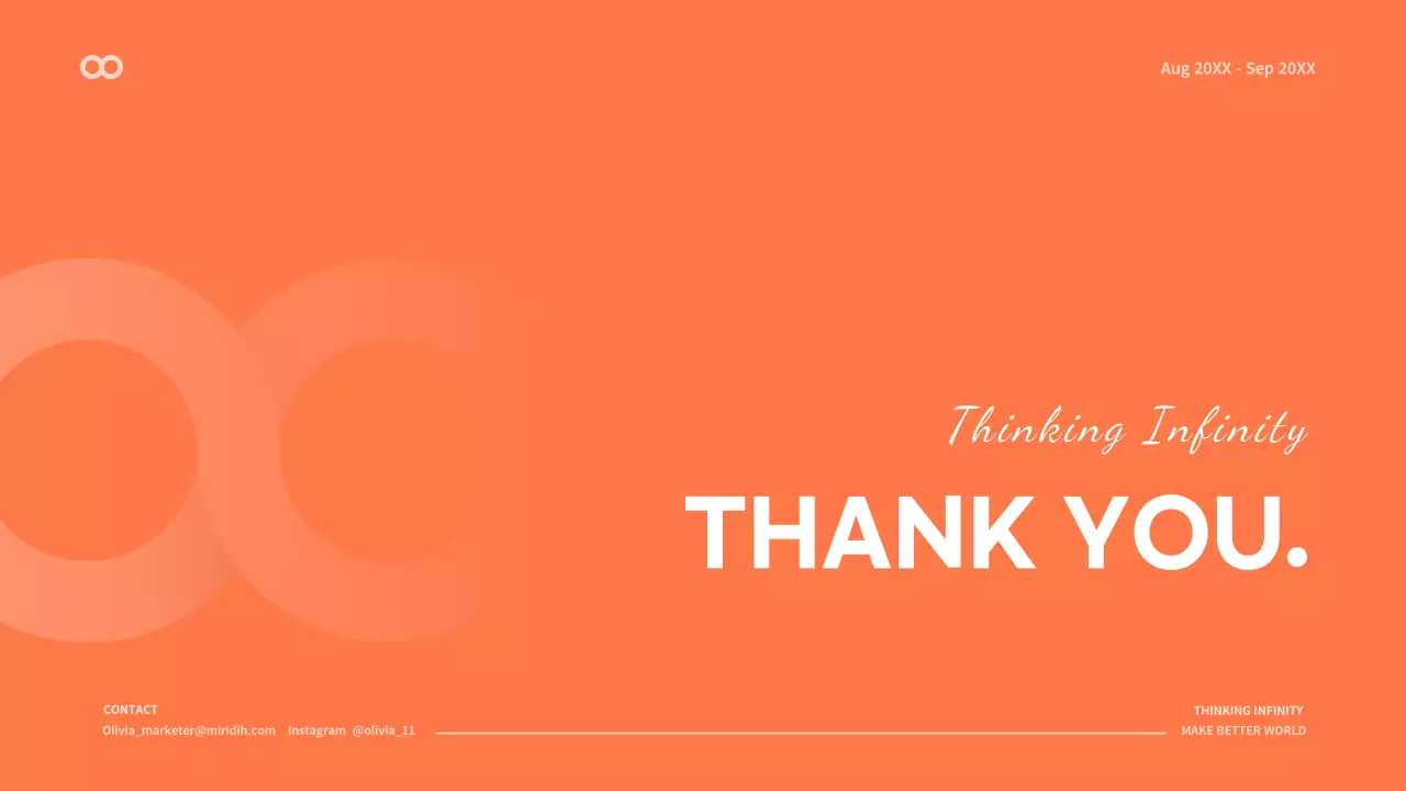 Orange Modern Marketing Portfolio Presentation