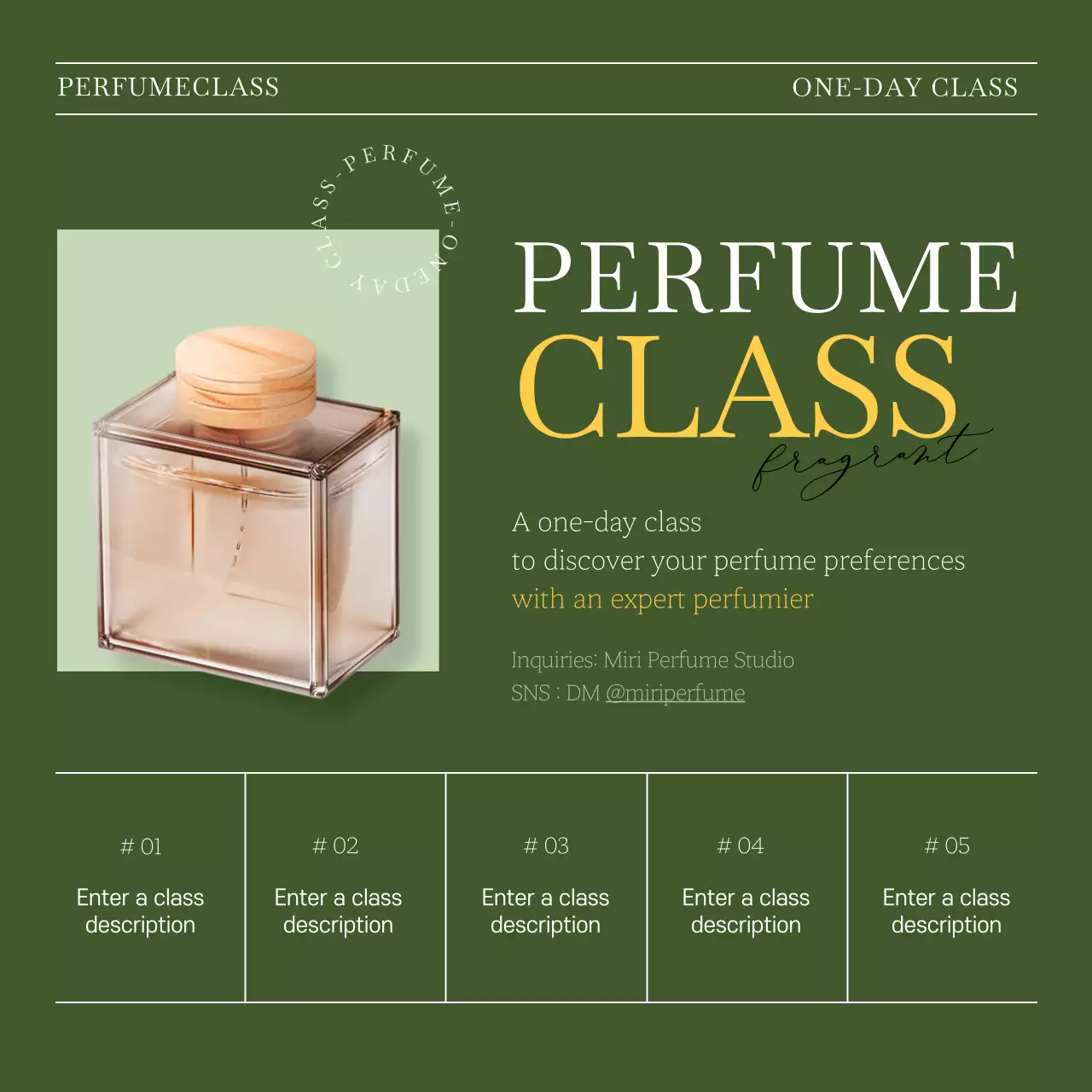 Gold Elegant Perfume Guide Instagram Carousel