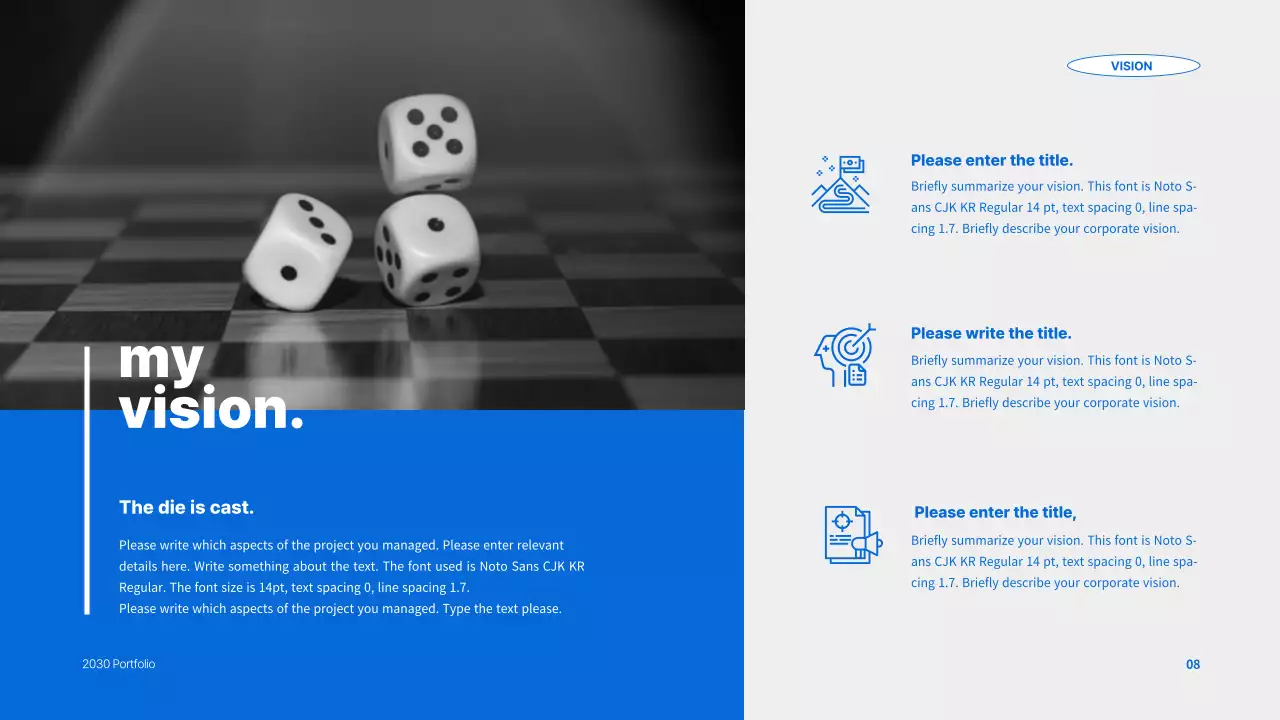 Danh mục đầu tư màu xanh, có tổ chức