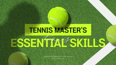 Green Professional Tennis Guide YouTube Thumbnail