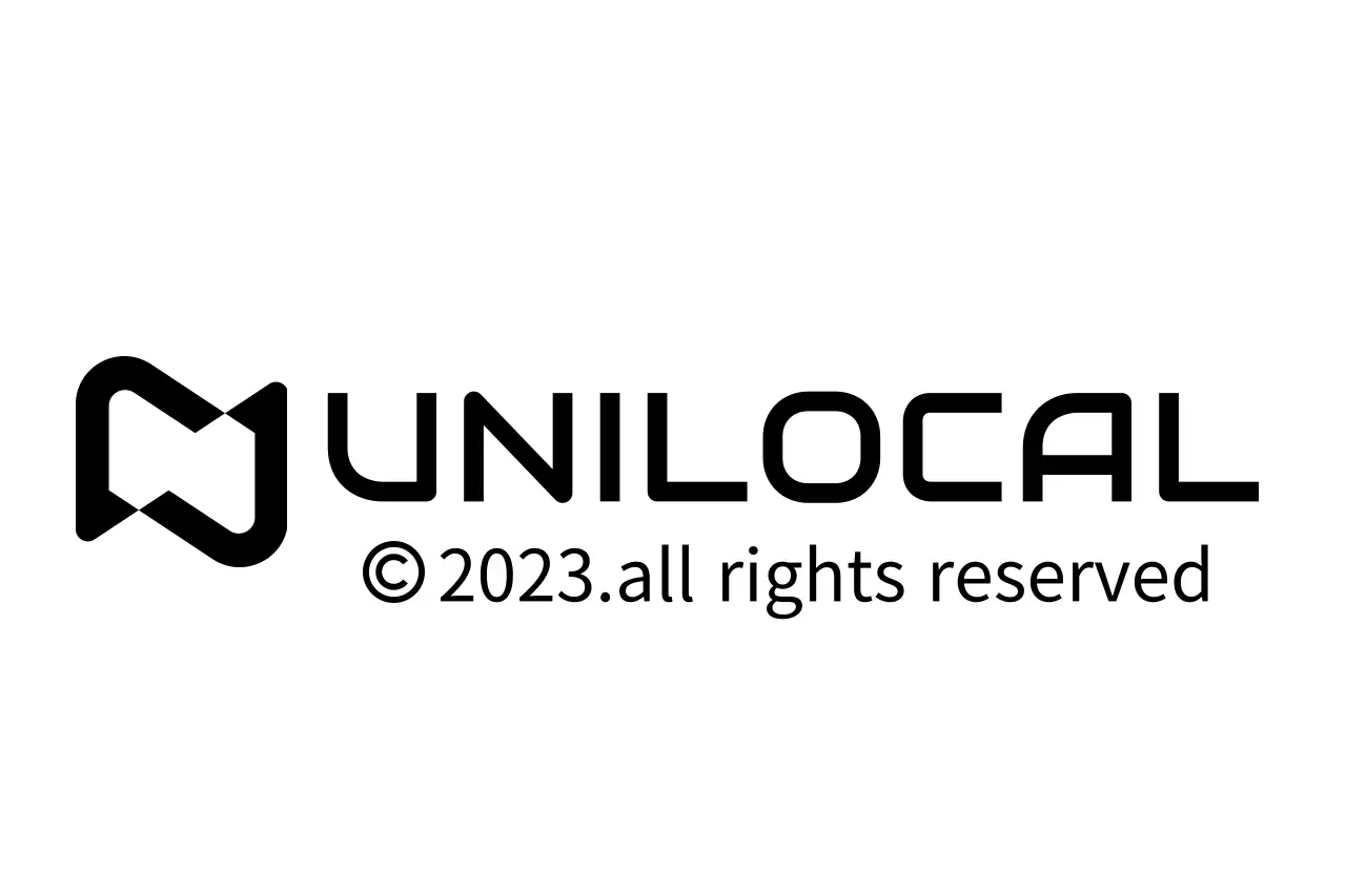 파랑색과 민트색의 회사 로고