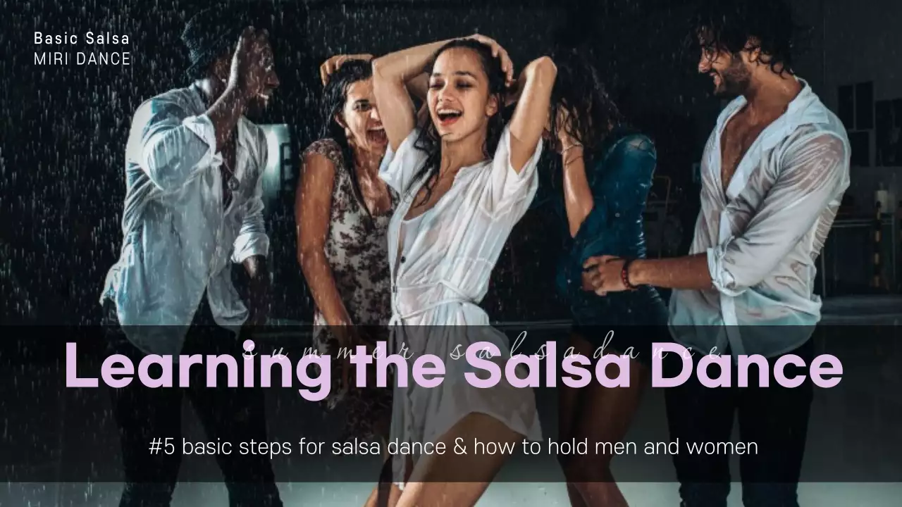 Learn to Dance Summer Glamorous Salsa Basic Step Dance Club