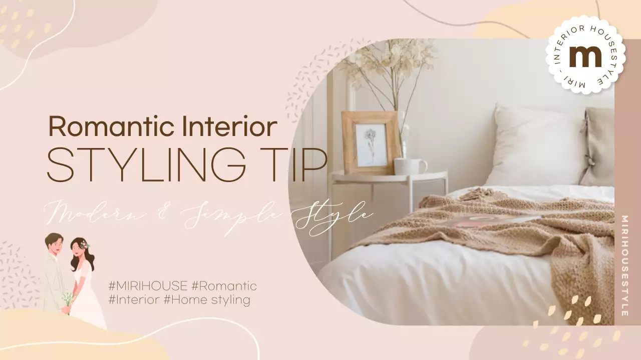 Gambar kecil romantis dan lembut dalam warna merah muda