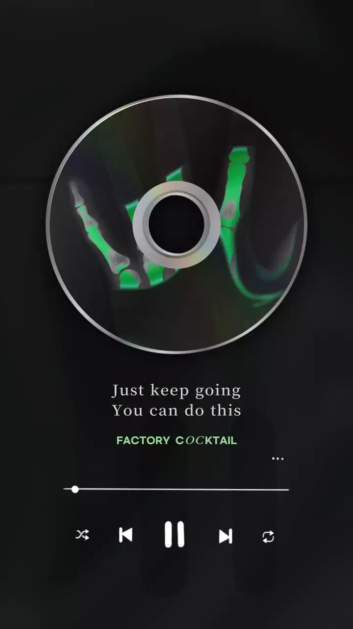 黒 モダン ドリンク ポスター