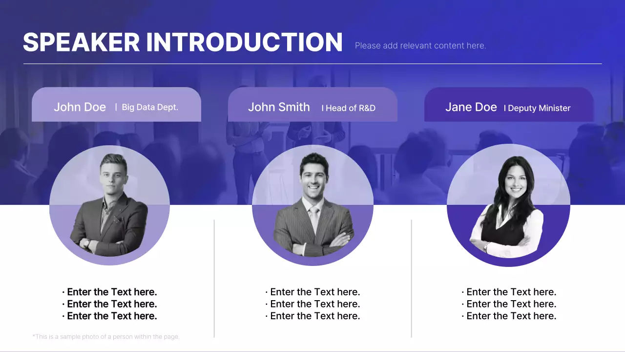 Bài thuyết trình Hội nghị chuyên nghiệp Blue