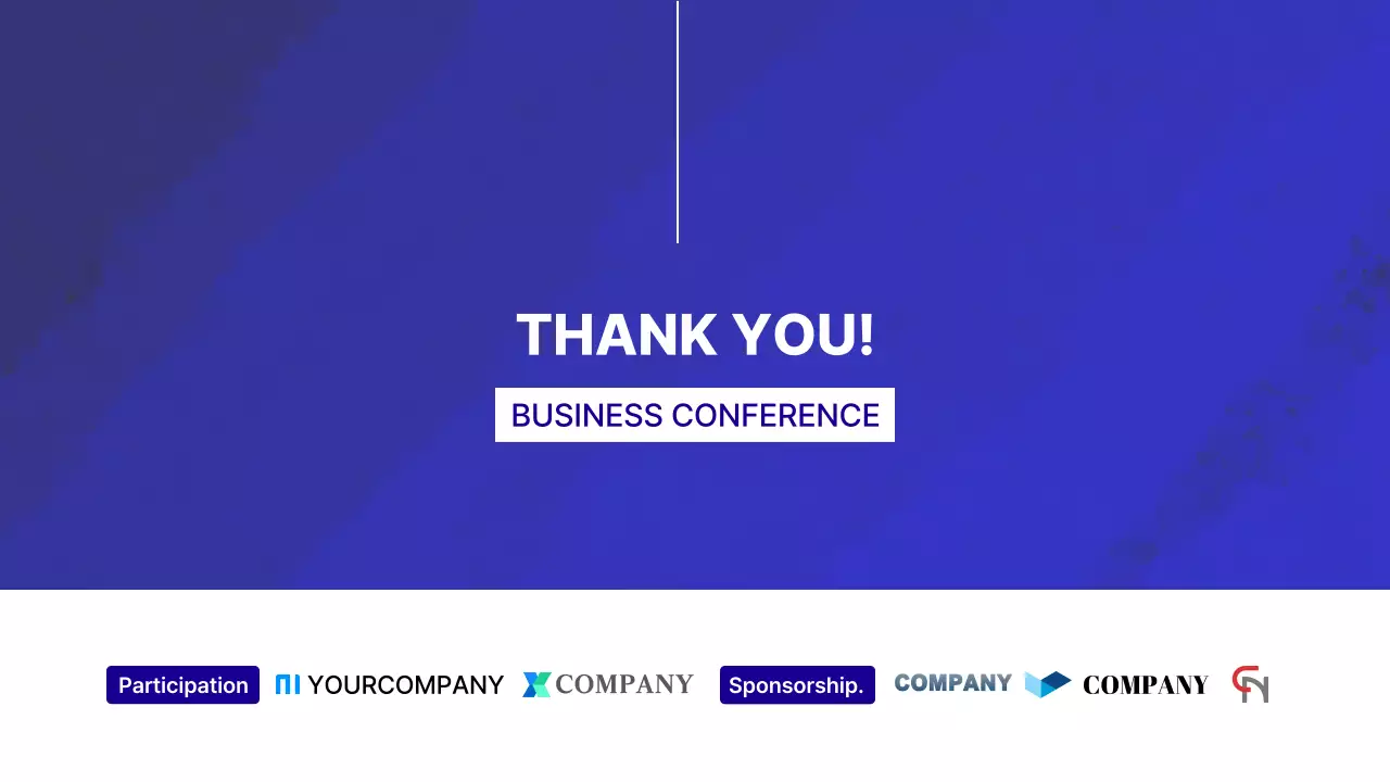 Bài thuyết trình Hội nghị chuyên nghiệp Blue