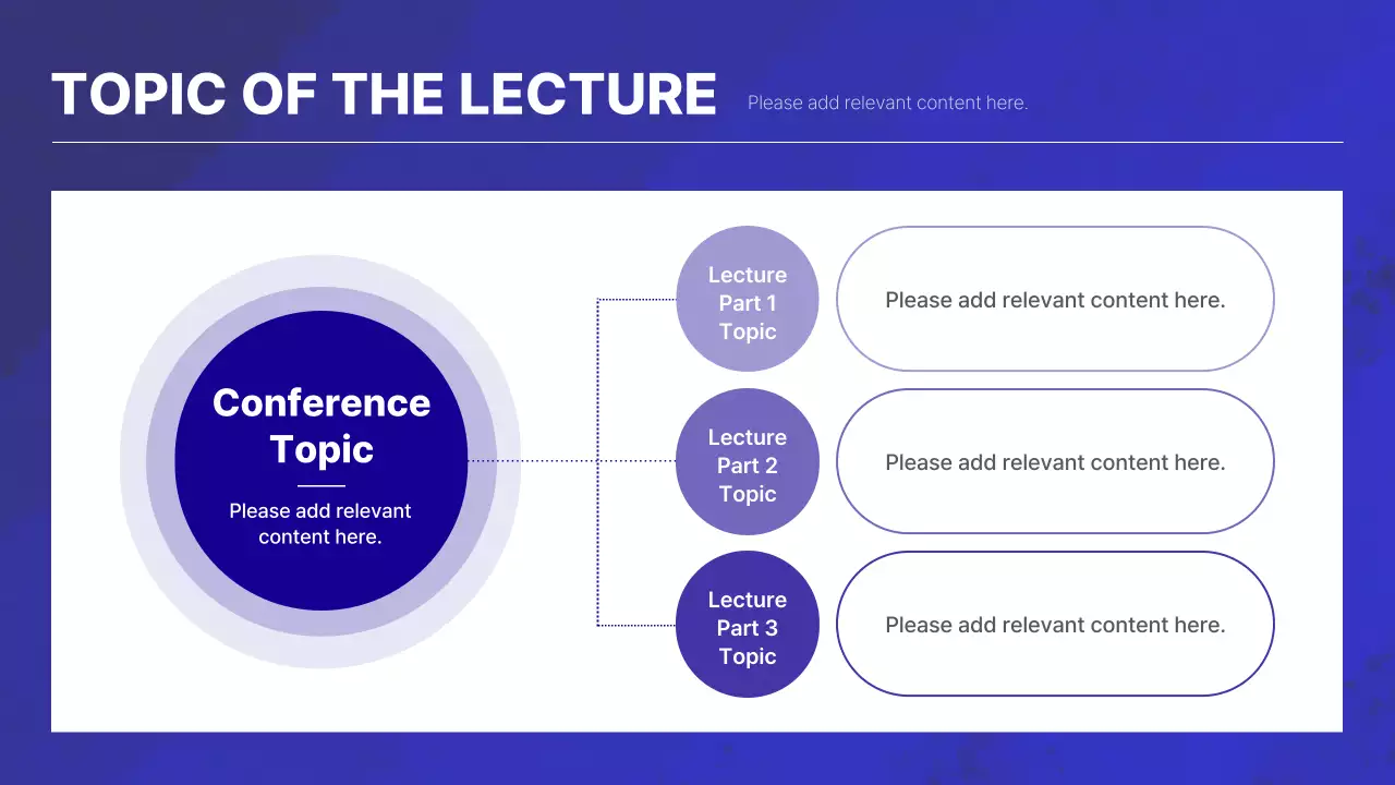 Bài thuyết trình Hội nghị chuyên nghiệp Blue