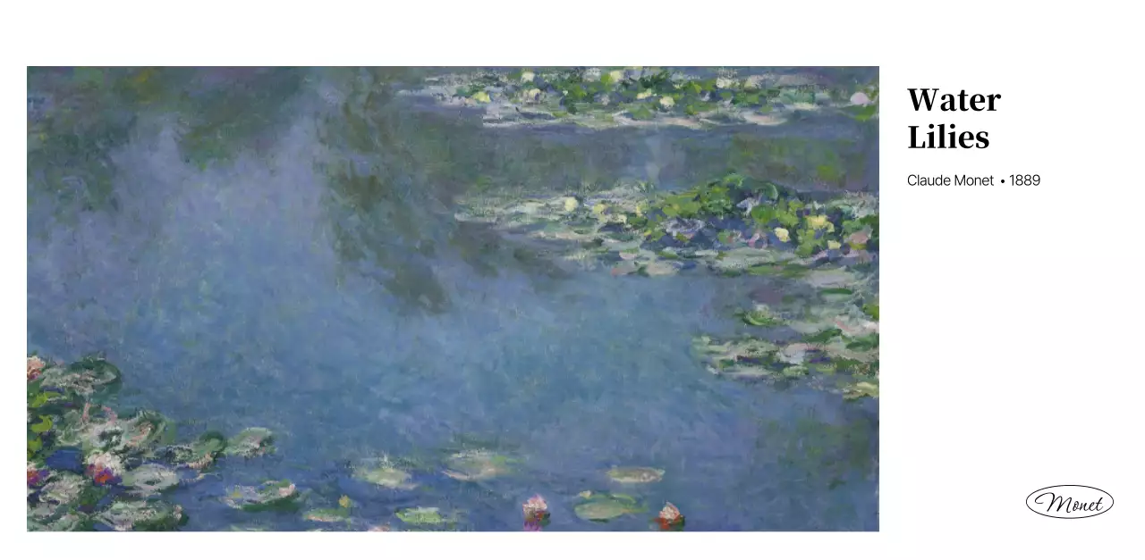 黒とグレーのシンプルでクラシックな名画。