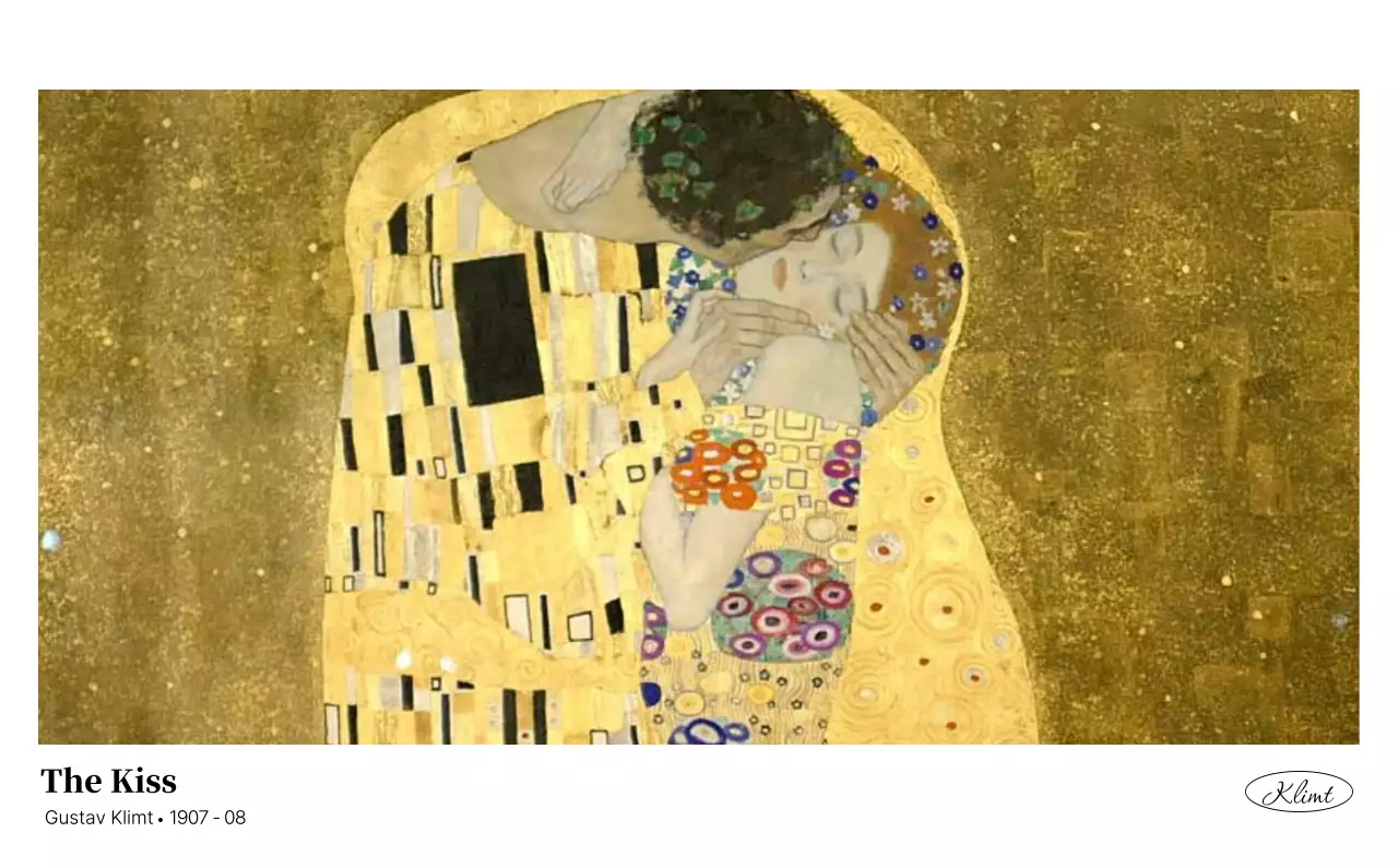 黒とグレーのシンプルでクラシックな名画。