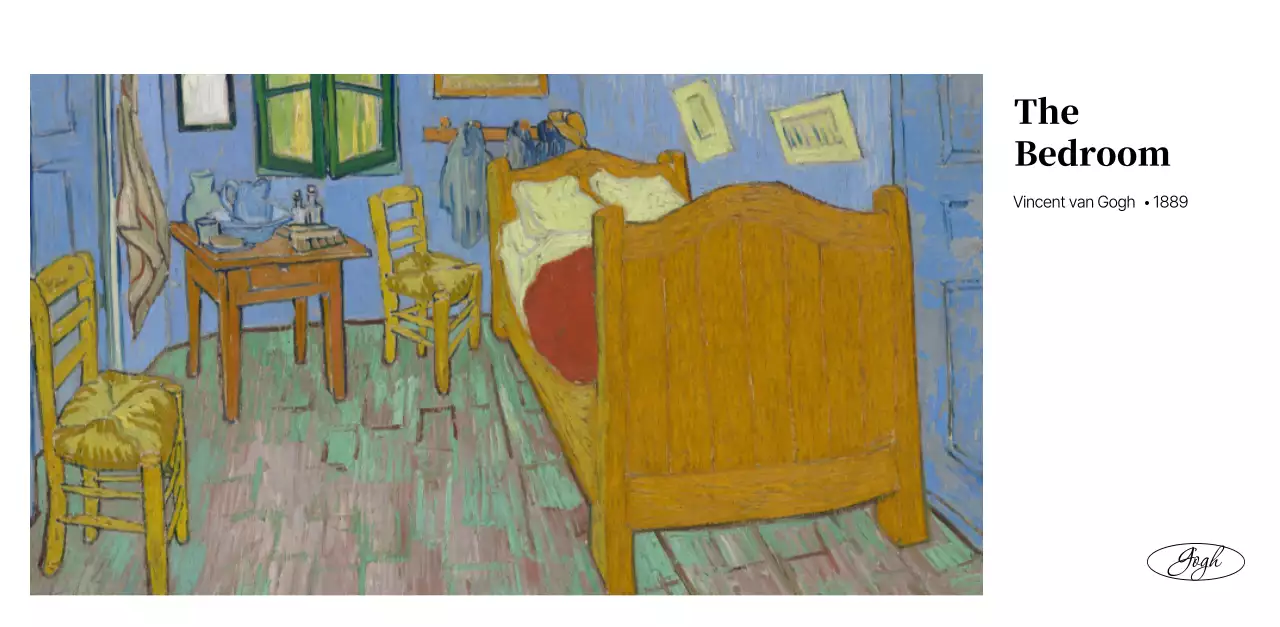 黒とグレーのシンプルでクラシックな名画。