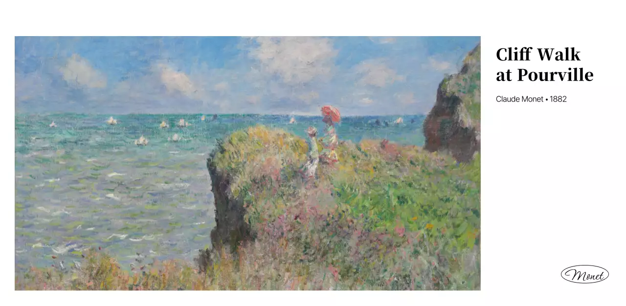 黒とグレーのシンプルでクラシックな名画。