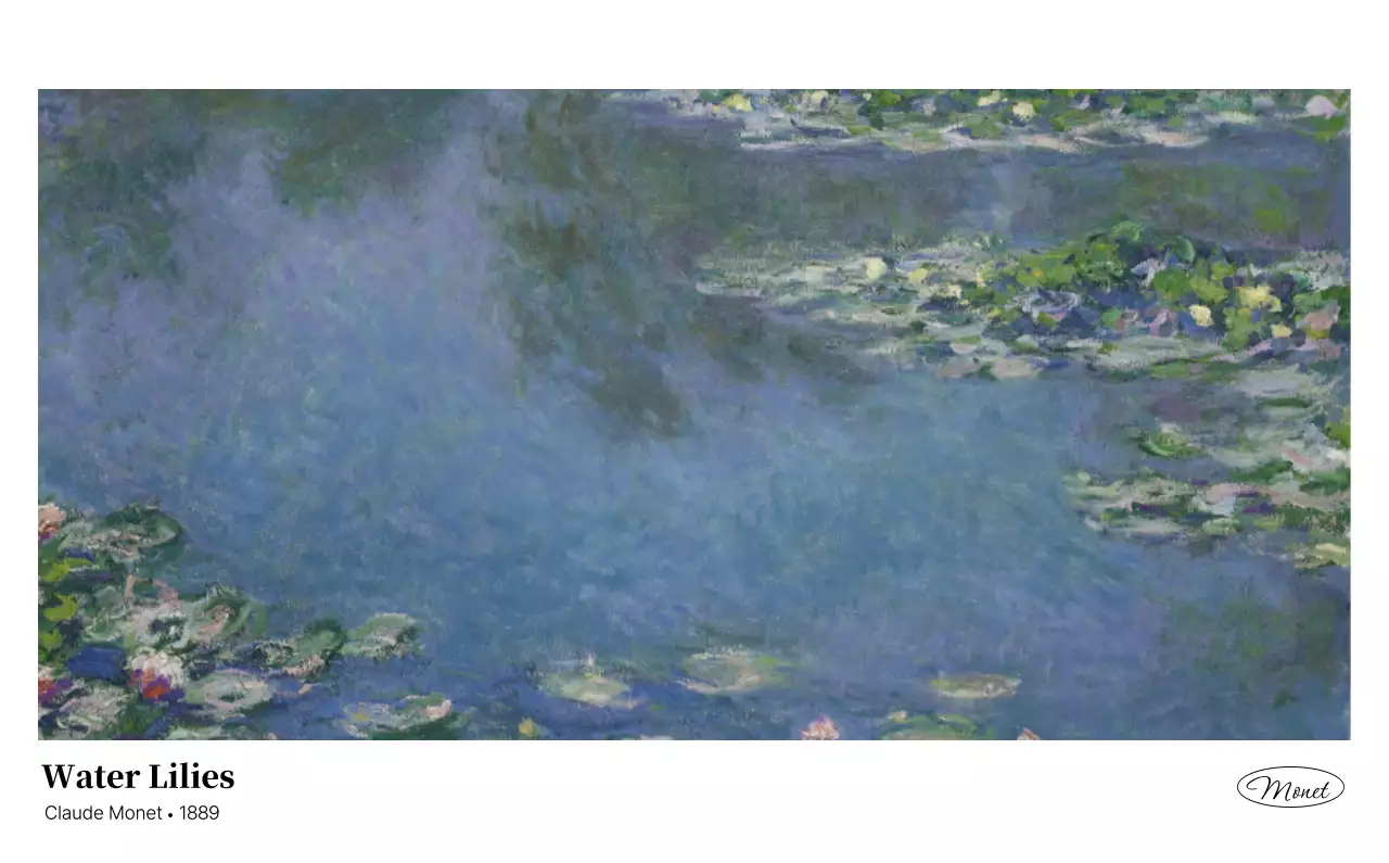 黒とグレーのシンプルでクラシックな名画。