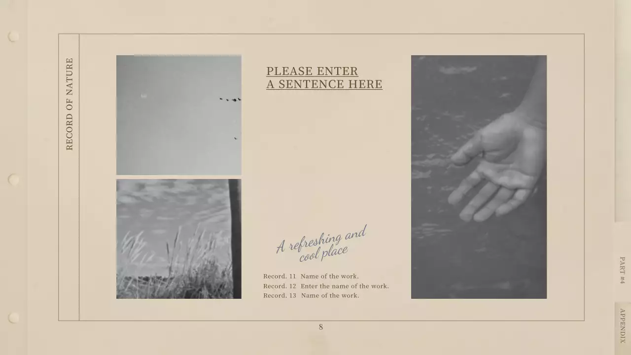 Beige Vintage Photography Document Presentation