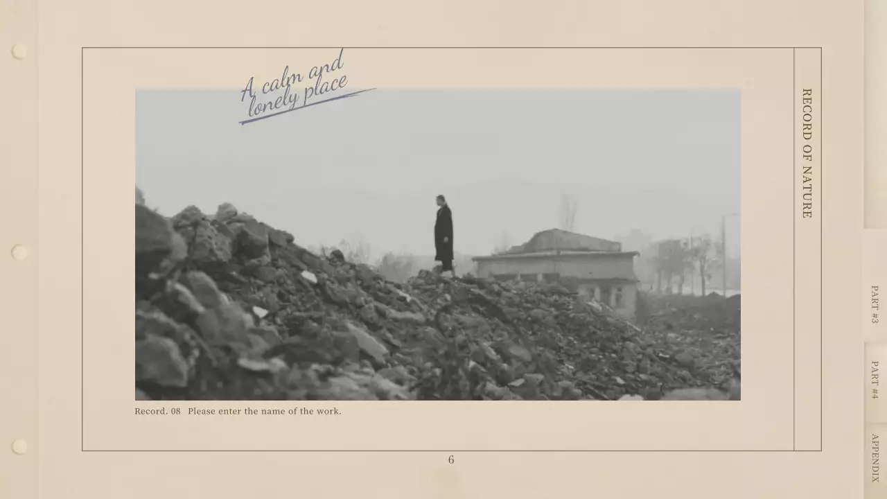 Beige Vintage Photography Document Presentation