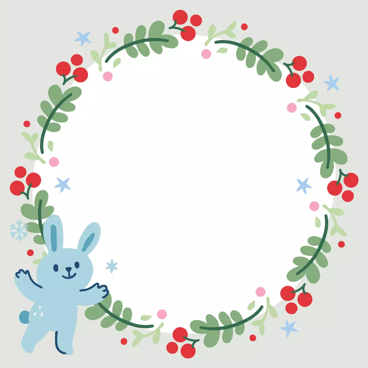 연두 아기자기한 크리스마스 배경