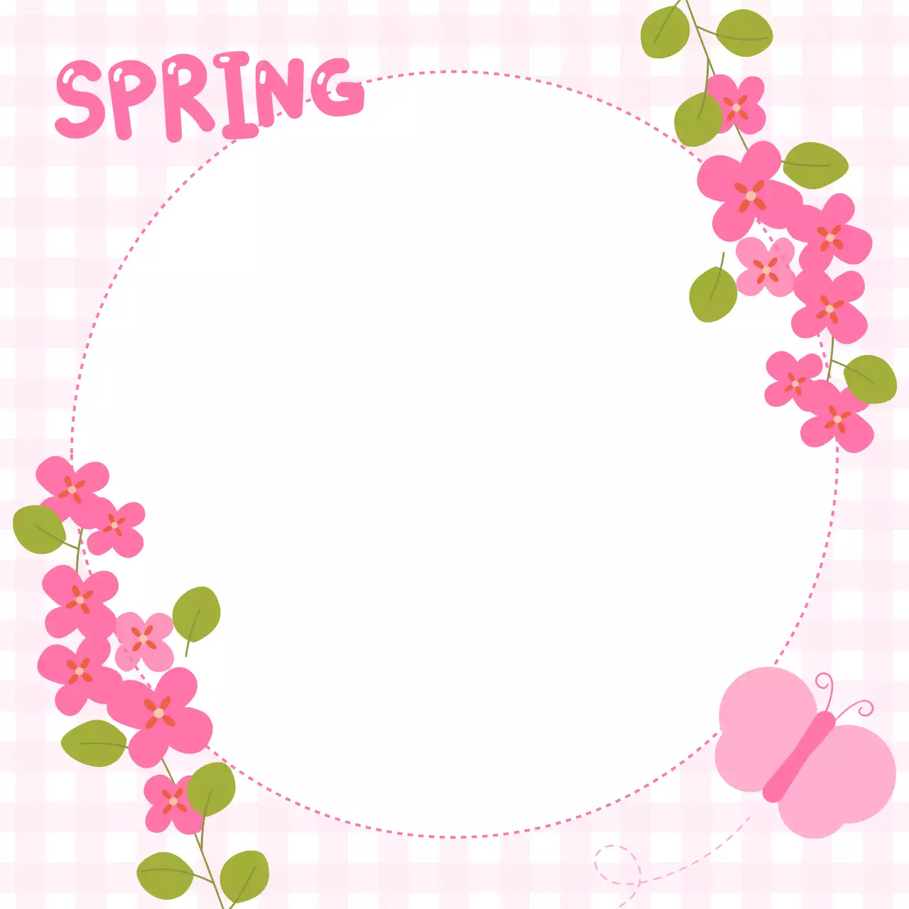 Perencana Catatan Bunga Merah Muda