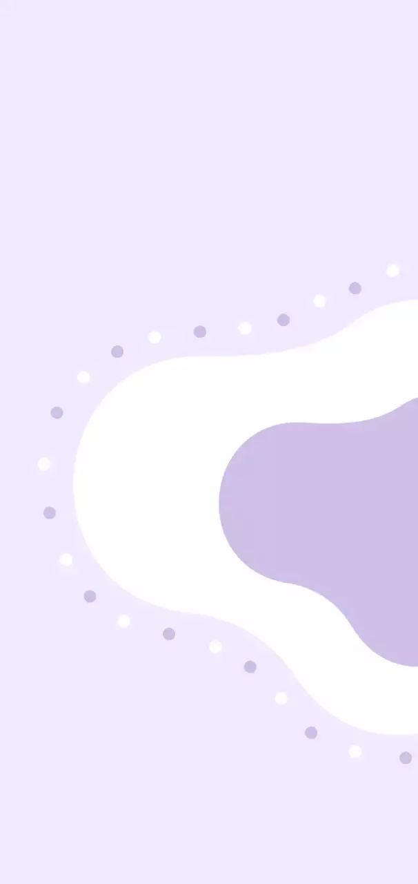 연보라 미니멀 추상 엽서