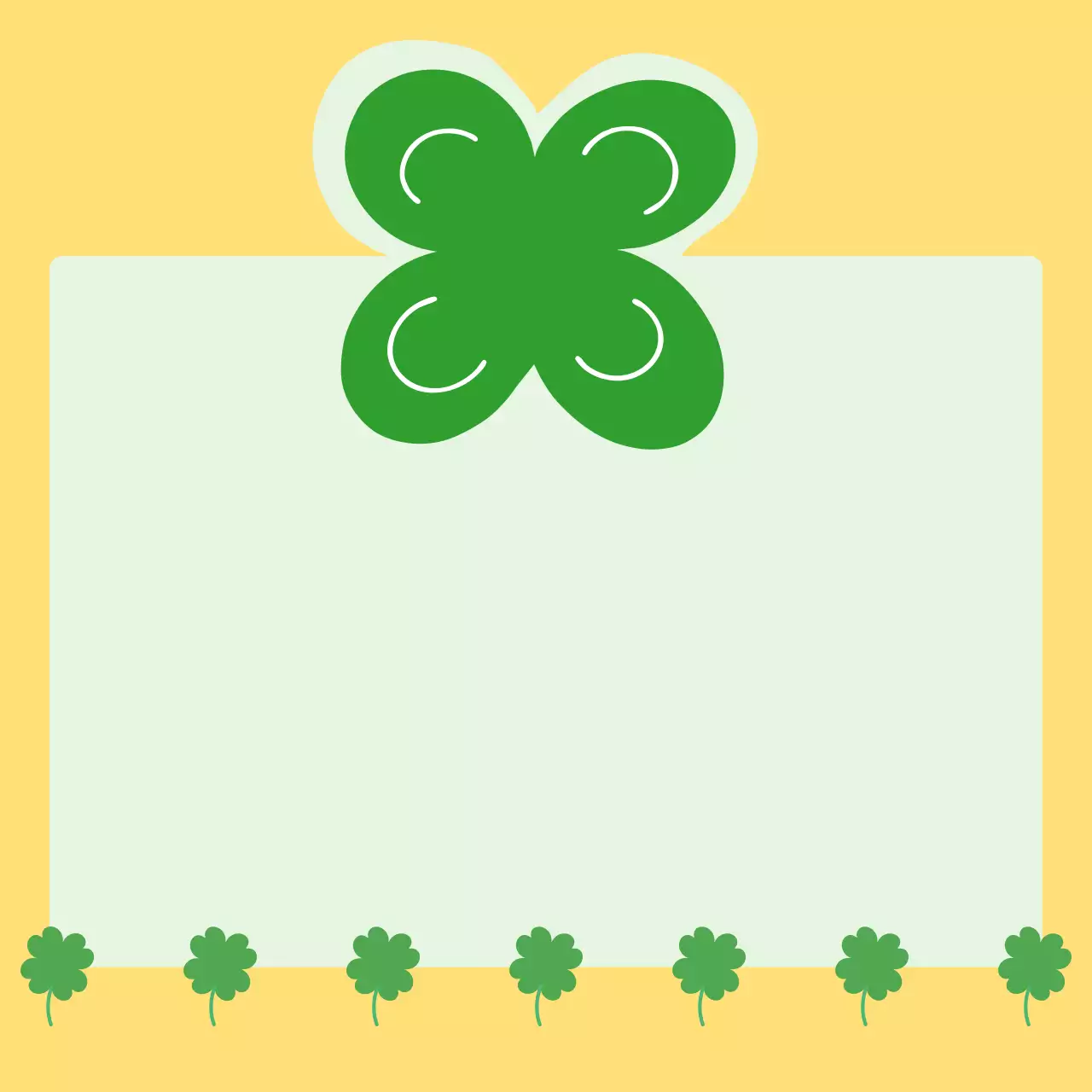 노랑 심플 자연 엽서