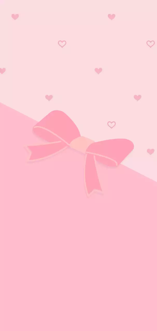 핑크 아기자기한 디자인 스티커