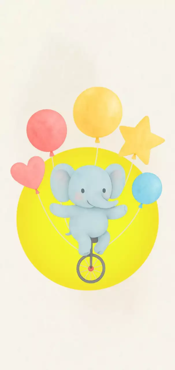 노랑 아기자기한 동물 굿즈