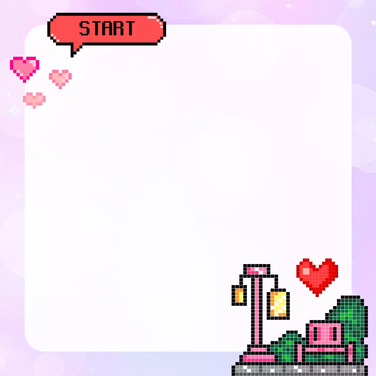 Perencana Catatan Retro Merah Muda