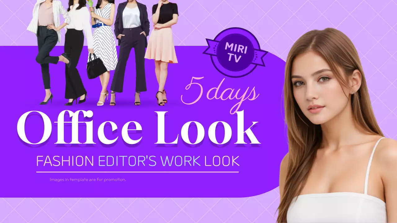 Purple Trendy Fashion Promotion YouTube Thumbnail