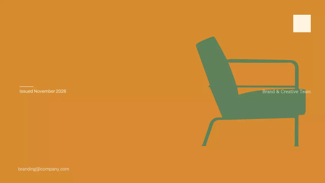 Green Minimal Brand Guide Presentation