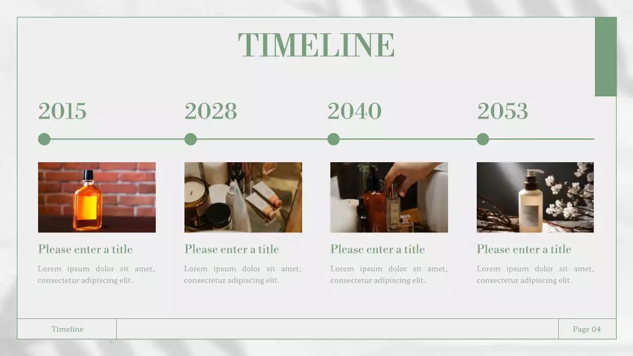 Presentasi Bisnis Minimal Hijau