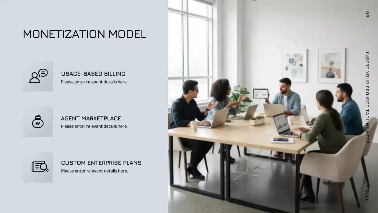 Grey Modern AI Announcement