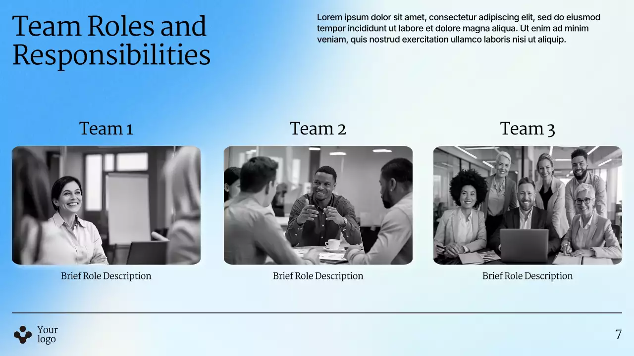 Blue Modern Business Guide Presentation